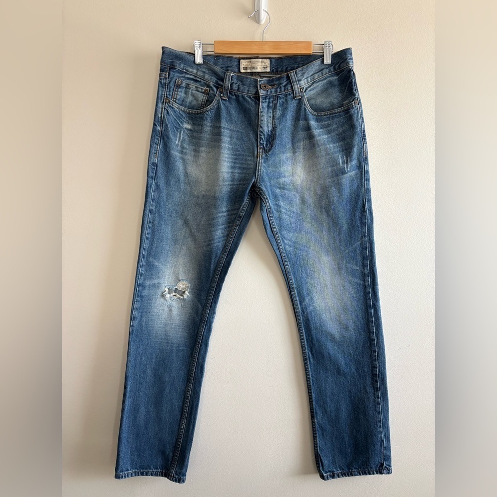 Ecko Jeans Mens Size 34x31 711 Skinny Fit Blue Denim - Picture 4 of 12